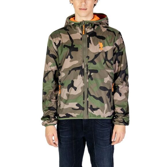 U.S. POLO ASSN. Other - U.S. POLO ASSN. Green Polyamide Shell Men's Jacket